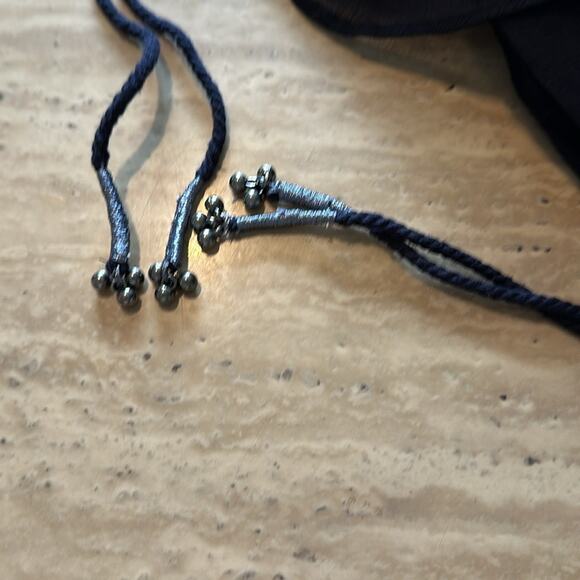 Free People Women Black SemiSheer Mini Sleeveless Babydoll Dress Flowy Boho S15 - Picture 11 of 11